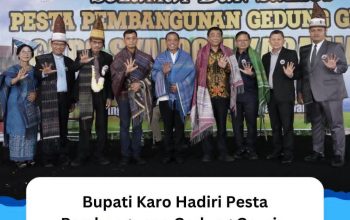 Bupati Karo Antonius Ginting Hadiri Pesta Pembangunan Gedung Gereja GKPS Syaloom Kabanjahe Bupati Karo Antonius Ginting Hadiri Pesta Pembangunan Gedung Gereja GKPS Syaloom Kabanjahe