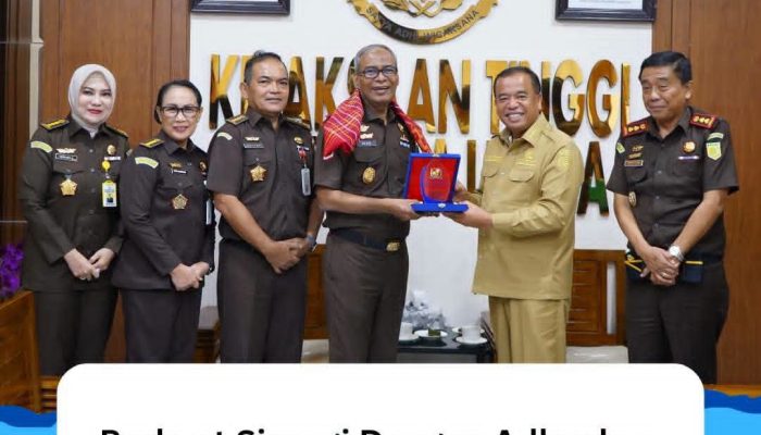 Perkuat Sinergi Dengan Adhyaksa Bupati Karo Sambangi Kejati Sumut
