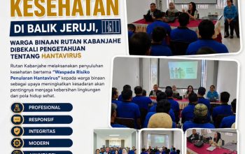 Edukasi Kesehatan di Balik Jeruji, Warga Binaan Rutan Kabanjahe Dibekali Pengetahuan tentang Hantavirus