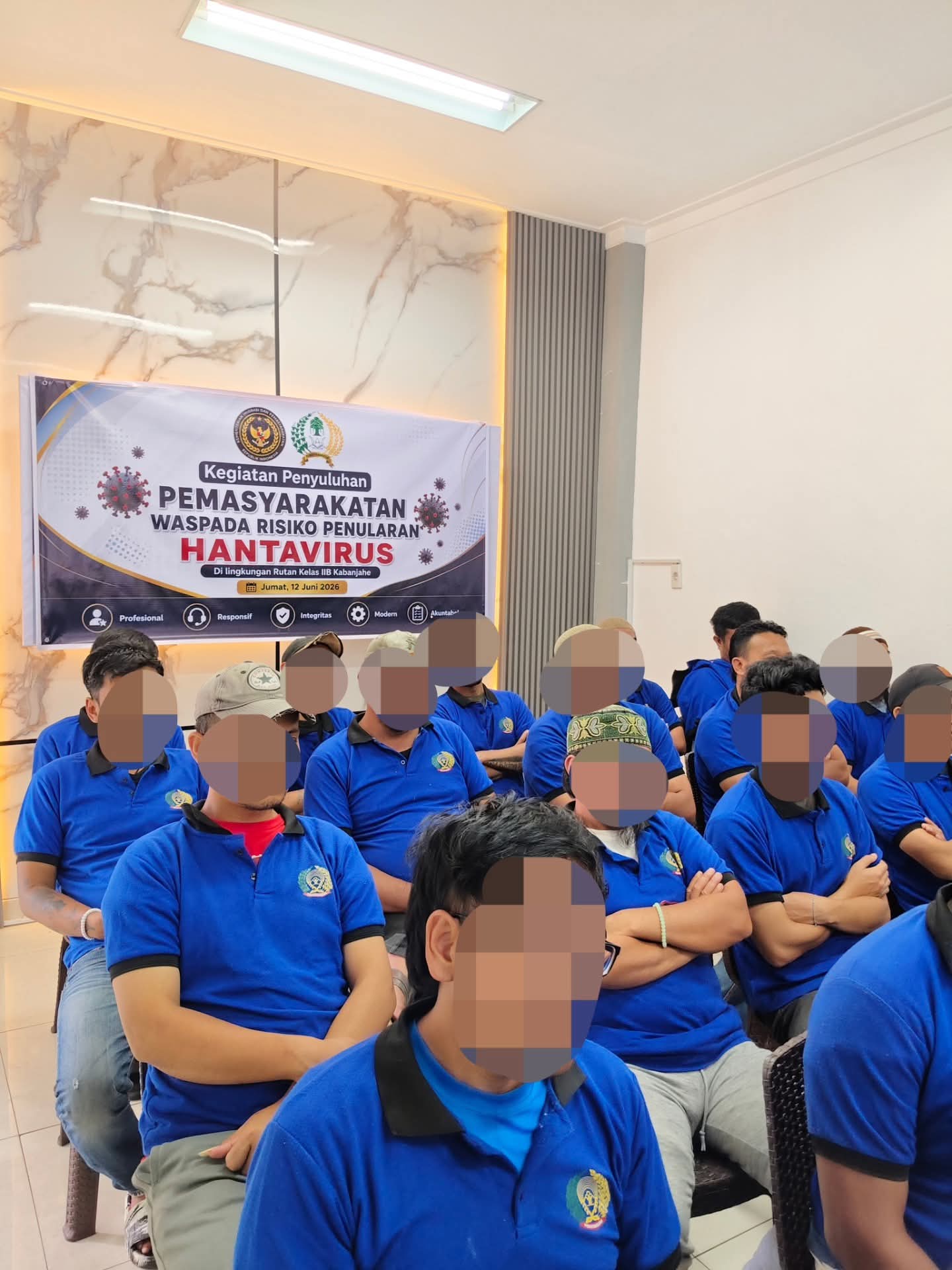 Edukasi Kesehatan di Balik Jeruji, Warga Binaan Rutan Kabanjahe Dibekali Pengetahuan tentang Hantavirus Edukasi Kesehatan di Balik Jeruji, Warga Binaan Rutan Kabanjahe Dibekali Pengetahuan tentang Hantavirus