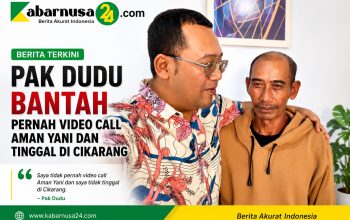 Pak Dudu Bantah Pernah Video Call Aman Yani dan Tinggal di Cikarang
