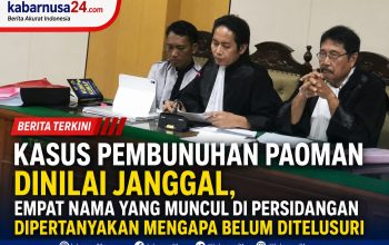 Kasus Pembunuhan Paoman Dinilai Janggal, Empat Nama yang Muncul di Persidangan Dipertanyakan Mengapa Belum Ditelusuri