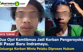 Dua Ojol Kamtibmas Jadi Korban Pengeroyokan di Pasar Baru Indramayu, Keluarga Korban Minta Pelaku Diproses Hukum