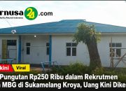 Viral Dugaan Pungutan Rp250 Ribu dalam Rekrutmen Relawan MBG di Sukamelang Kroya, Uang Kini Dikembalikan