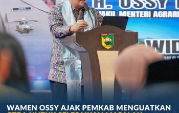 Sinergi 3 Pilar, Wamen ATR/BPN Ossy Ajak Pemkab Menguatkan GTRA untuk Selesaikan Masalah Pertanahan di Tanah Laut