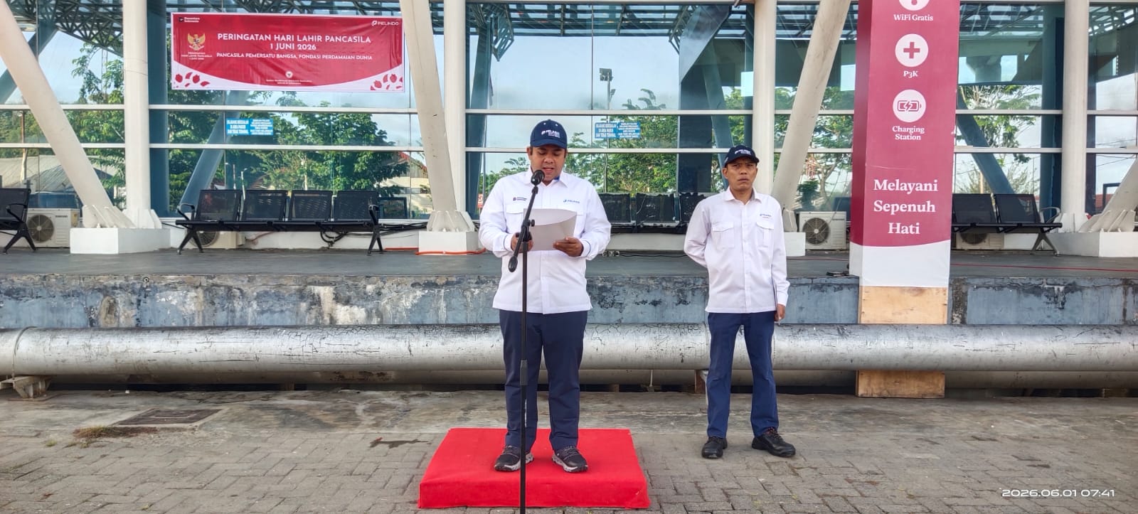 PELINDO MULTI TERMINAL SIBOLGA GELAR UPACARA PERINGATAN HARI LAHIR PANCASILA 2026