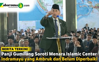 Panji Gumilang Soroti Menara Islamic Center Indramayu yang Ambruk dan Belum Diperbaiki