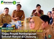 Bupati Indramayu dan DPRD Jabar Tinjau Proyek Pembangunan Sekolah Rakyat di Cikawung