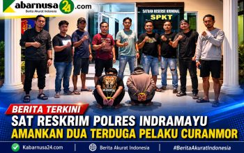 Sat Reskrim Polres Indramayu Amankan Dua Terduga Pelaku Curanmor