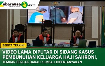 Video Lama Diputar di Sidang Kasus Pembunuhan Keluarga Haji Sahroni, Temuan Bercak Darah Kembali Dipertanyakan