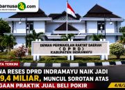 Dana Reses DPRD Indramayu Naik Jadi Rp9,4 Miliar, Muncul Sorotan atas Dugaan Praktik Jual Beli Pokir
