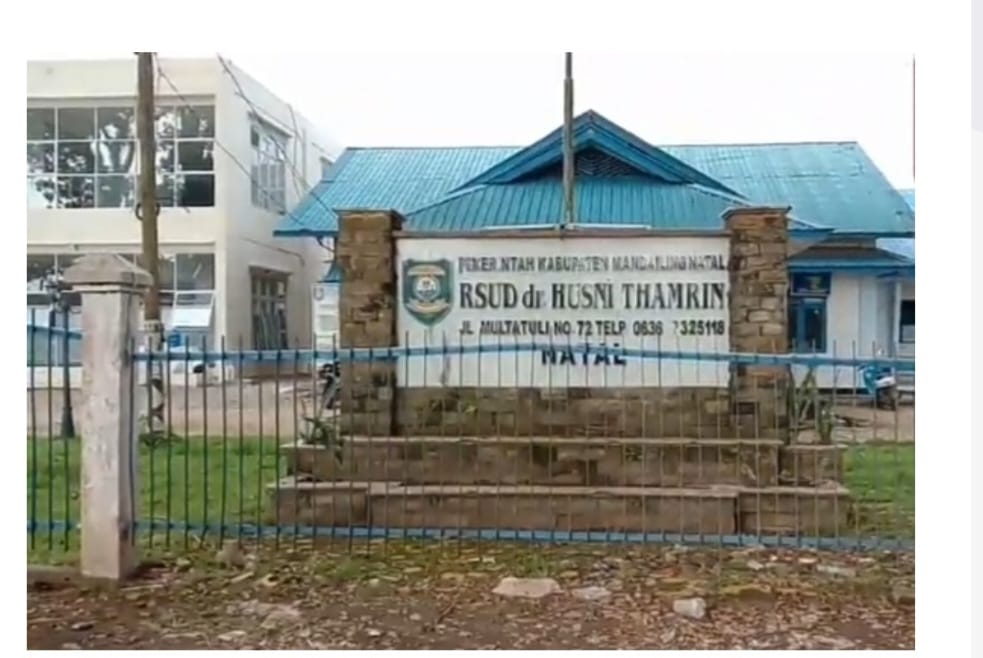 DIDUGA TUTUP MULUT SOAL PENGGUNAAN APBD, DIREKTUR RSUD dr. HUSNI THAMRIN MADINA JADI SOROTAN