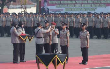 Gelombang 1 TA 2026, Ratusan Bintara Remaja Resmi Dilantik Irjen Pol Asep Edi