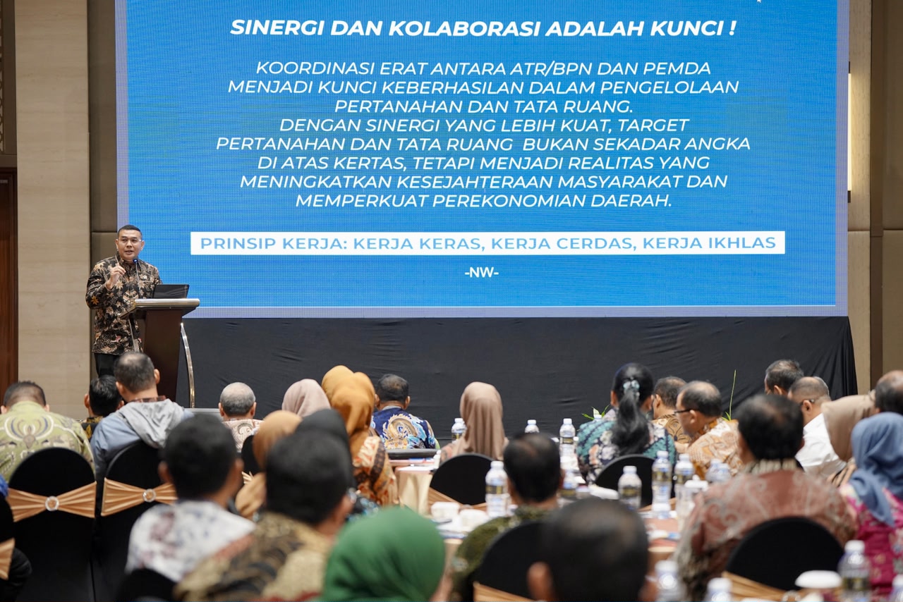 Wamen ATR/Waka BPN Tekankan Pentingnya Satu Data Sawah Nasional untuk Perkuat Perlindungan Lahan Pertanian