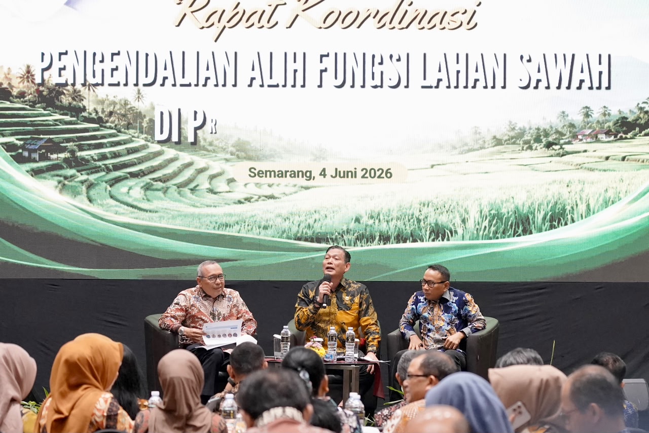Wamen ATR/Waka BPN Tekankan Pentingnya Satu Data Sawah Nasional untuk Perkuat Perlindungan Lahan Pertanian