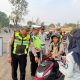 Satlantas Polres Lampung Utara Bersama Tim Samsat Gelar Penertiban Pajak Kendaraan Dan Pelanggaran Lalu-lintas