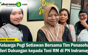 Keluarga Pegi Setiawan Bersama Tim Penasehat Beri Dukungan kepada Toni RM di PN Indramayu