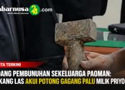 Sidang Pembunuhan Sekeluarga Paoman: Tukang Las Akui Potong Gagang Palu Milik Priyo