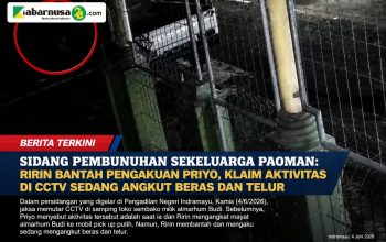 Sidang Pembunuhan Sekeluarga Paoman: Ririn Bantah Pengakuan Priyo, Klaim Aktivitas di CCTV Sedang Angkut Beras dan Telur