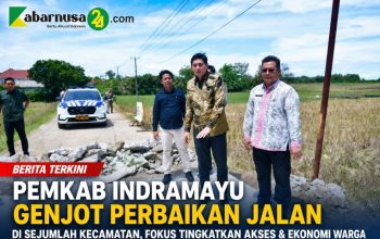 Pemkab Indramayu Genjot Perbaikan Jalan di Sejumlah Kecamatan, Fokus Tingkatkan Akses dan Ekonomi Warga