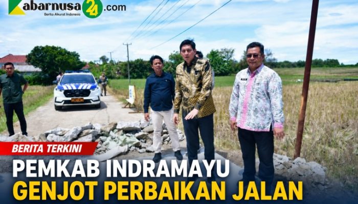 Pemkab Indramayu Genjot Perbaikan Jalan di Sejumlah Kecamatan, Fokus Tingkatkan Akses dan Ekonomi Warga