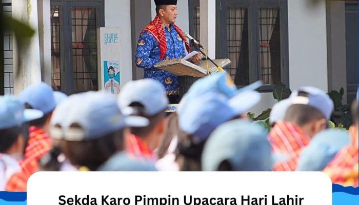 Upacara Hari Lahir Pancasila 2026 di SMAN 1 Kabanjahe