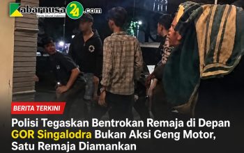 Polisi Tegaskan Bentrokan Remaja di Depan GOR Singalodra Bukan Aksi Geng Motor, Satu Remaja Diamankan