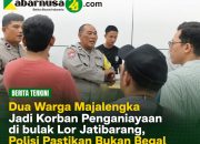 Dua Warga Majalengka Jadi Korban Penganiayaan di bulak Lor Jatibarang, Polisi Pastikan Bukan Begal