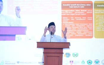 Komitmen Amankan Aset Umat, Menteri ATR/BPN Nusron Ajak Masyarakat Sertipikatkan Tanah Wakaf untuk Lindungi Aset Umat
