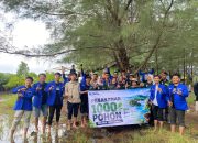 PKC PMII JAWA BARAT GELAR RAKERDA, PENANAMAN 1.000 POHON MANGROVE, DAN DIALOG PUBLIK DI KABUPATEN PANGANDARAN