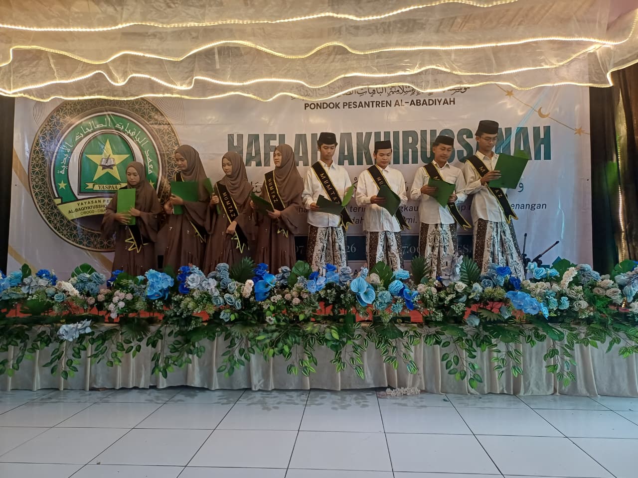 ‎Haflah Akhirussanah Pondok Pesantren Al-Abadiyah, Pesan Kiyai: Jaga Sholat 5 Waktu dan Silaturahim