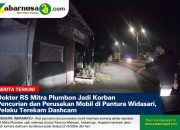 Dokter RS Mitra Plumbon Jadi Korban Pencurian dan Perusakan Mobil di Pantura Widasari, Pelaku Terekam Dashcam