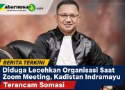 Diduga Lecehkan Organisasi Saat Zoom Meeting, Kadistan Indramayu Terancam Somasi