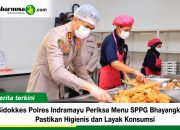 Sidokkes Polres Indramayu Periksa Menu SPPG Bhayangkari, Pastikan Higienis dan Layak Konsumsi
