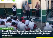Polsek Sindang Edukasi Kamtibmas dan Perlindungan Anak di Sekolah, Tingkatkan Keamanan Lingkungan Pendidikan