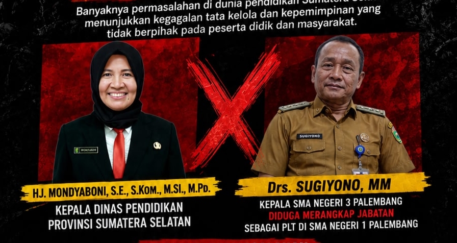 Dibalik Kepentingan, Kepala SMA Negeri 1 Palembang Diduga Loloskan Siswa Siluman