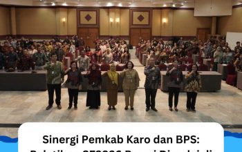 Sinergi Pemkab Karo dan BPS Pelatihan SE2026 Resmi Dimulai di Berastagi