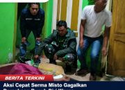 Aksi Cepat Serma Misto Gagalkan Percobaan Bunuh Diri Warga desa Mekarsari Tukdana, Korban Berhasil Diselamatkan