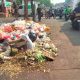 Program Gerakan Pilah Sampah, Dijalan KH Moh Mansyur Jakarta Barat Masih Ada Sampah Berserakan