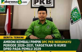 Amroni Kembali Pimpin DPC PKB Indramayu Periode 2026–2031, Targetkan 15 Kursi DPRD pada Pemilu 2029