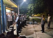 Bhabinkamtibmas Desa Sido Rejo Hadiri Apel Satkamling di Dusun I Desa Tegal Mulyo