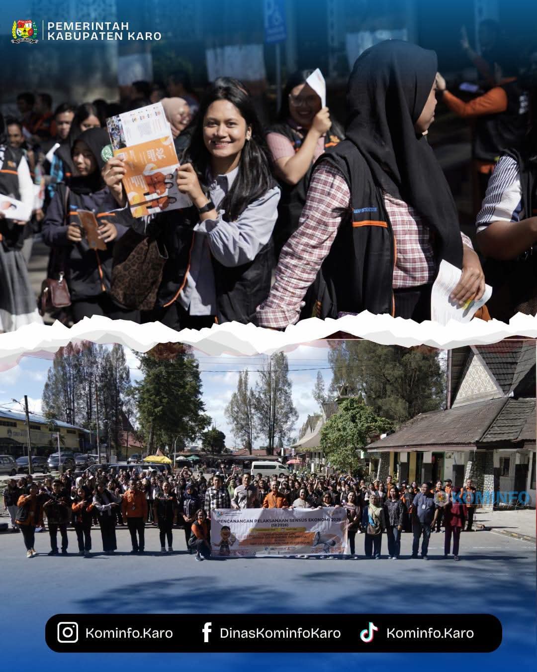 Pemerintah Kabupaten Karo Buka Pencanangan dan Apel SE2026 di Berastagi Pemerintah Kabupaten Karo Buka Pencanangan dan Apel SE2026 di Berastagi