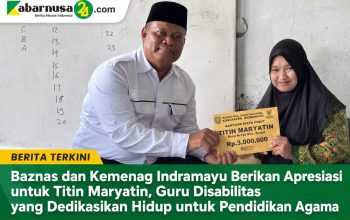 Baznas dan Kemenag Indramayu Berikan Apresiasi untuk Titin Maryatin, Guru Disabilitas yang Dedikasikan Hidup untuk Pendidikan Agama