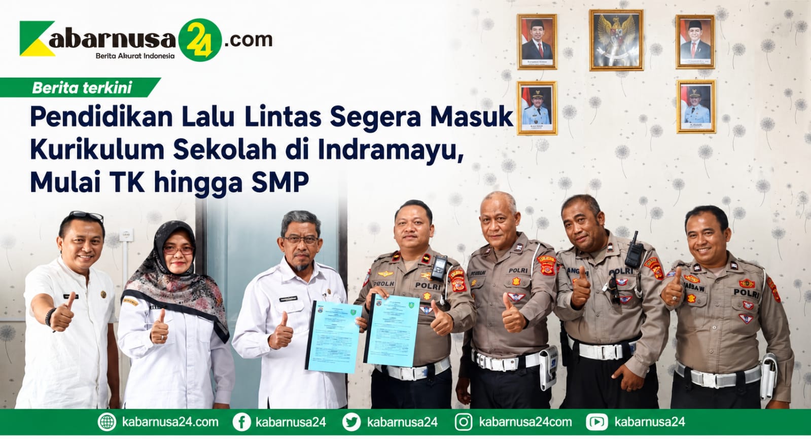 Pendidikan Lalu Lintas Segera Masuk Kurikulum Sekolah di Indramayu, Mulai TK hingga SMP