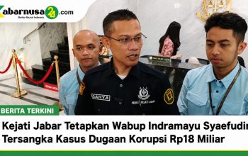 Kejati Jabar Tetapkan Wabup Indramayu Syaefudin Tersangka Kasus Dugaan Korupsi Rp18 Miliar