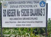 Bungkam Saat Dikonfirmasi, Pengelolaan Dana BOS SD Negeri 158286 Bajamas 3 Semakin Menuai Kecurigaan
