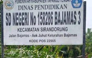 Bungkam Saat Dikonfirmasi, Pengelolaan Dana BOS SD Negeri 158286 Bajamas 3 Semakin Menuai Kecurigaan