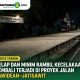 Gelap dan Minim Rambu, Kecelakaan Kembali Terjadi di Proyek Jalan Pawidean–Jatisawit
