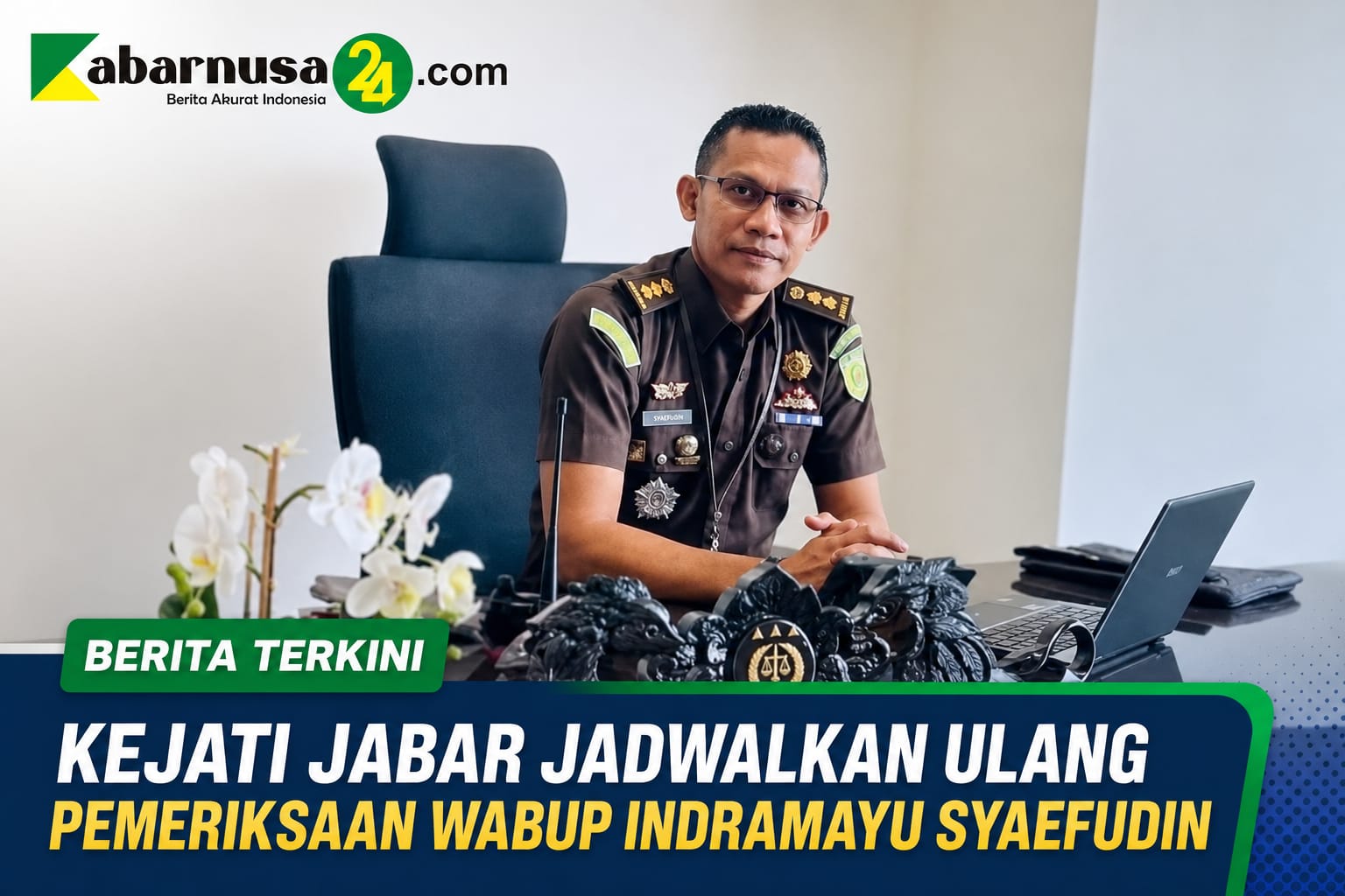 Kejati Jabar Jadwalkan Ulang Pemeriksaan Wabup Indramayu Syaefudin