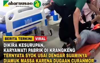 Viral Dikira Kesurupan, Karyawati Pabrik di Krangkeng Ternyata Syok Usai Dengar Suaminya Diamuk Massa karena Dugaan Curanmor Viral Dikira Kesurupan, Karyawati Pabrik di Krangkeng Ternyata Syok Usai Dengar Suaminya Diamuk Massa karena Dugaan Curanmor